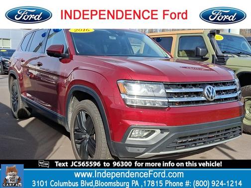 2018 Volkswagen Atlas 3.6 SEL PREMIUM