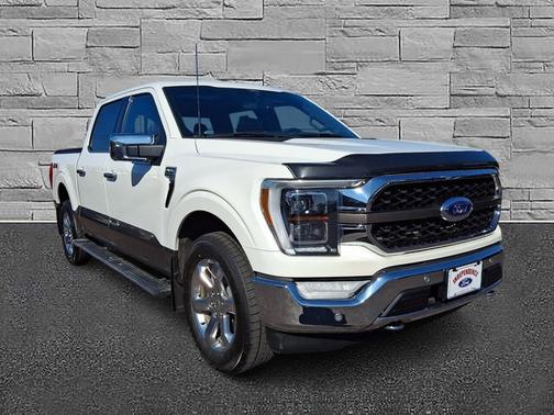 STAR WHITE METALLIC TRICOAT 2022 Ford F-150 KING RANCH