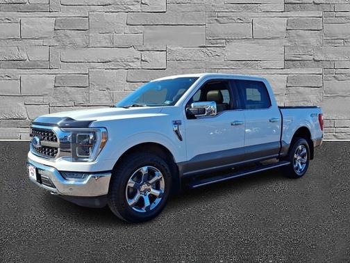 STAR WHITE METALLIC TRICOAT 2022 Ford F-150 KING RANCH