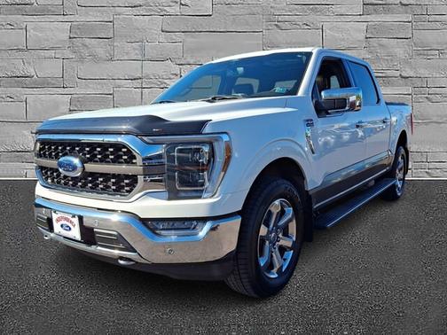 STAR WHITE METALLIC TRICOAT 2022 Ford F-150 KING RANCH