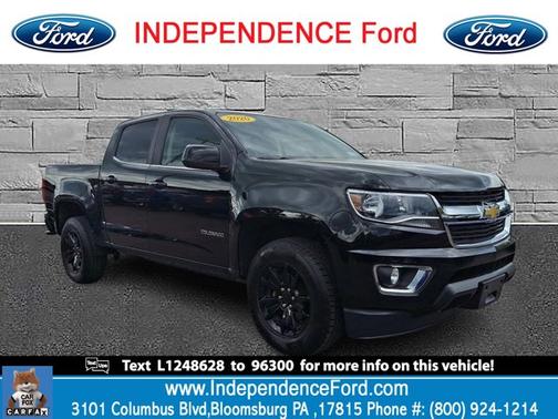 Black 2020 Chevrolet Colorado LT