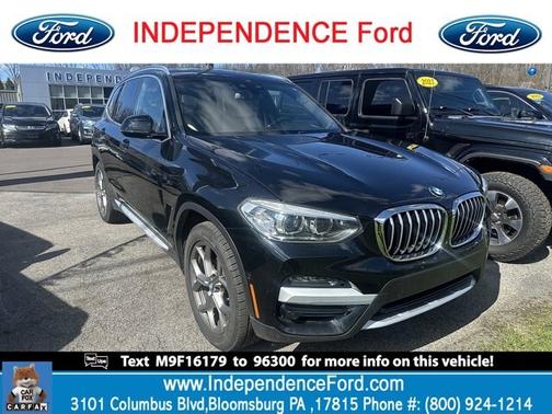 Jet Black 2021 BMW X3 XDRIVE30I