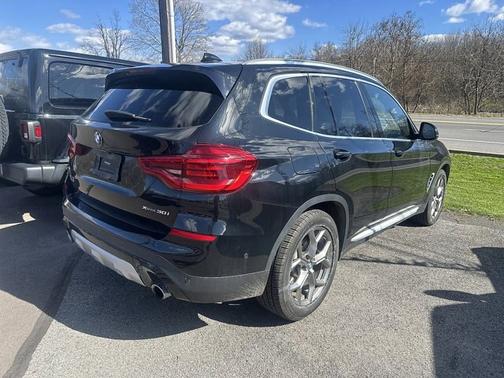 Jet Black 2021 BMW X3 XDRIVE30I