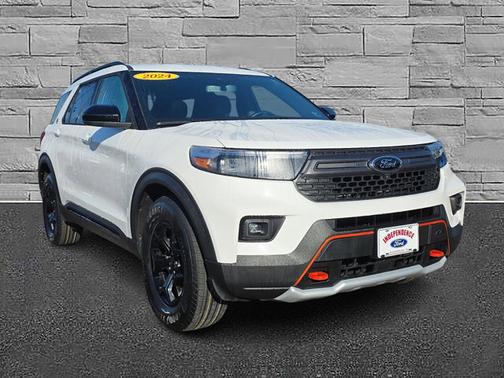 STAR WHITE MET TRI-COAT 2024 Ford Explorer TIMBERLINE