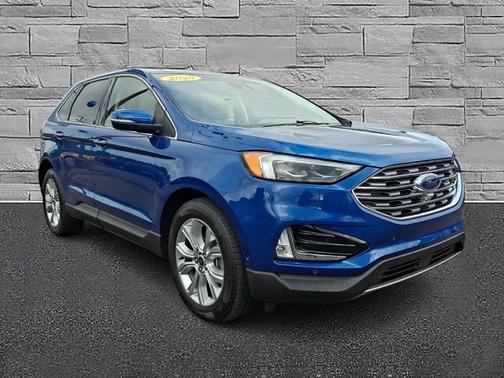ATLAS BLUE 2020 Ford Edge TITANIUM