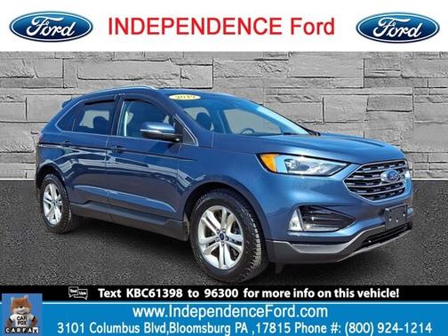 BLUE METALLIC 2019 Ford Edge SEL