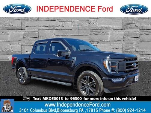 AGATE BLACK METALLIC 2021 Ford F-150 LARIAT
