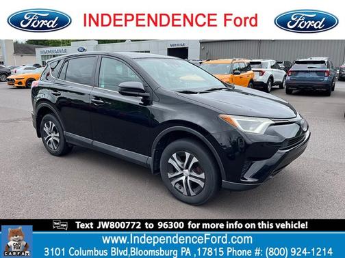 Black 2018 Toyota RAV4 LE