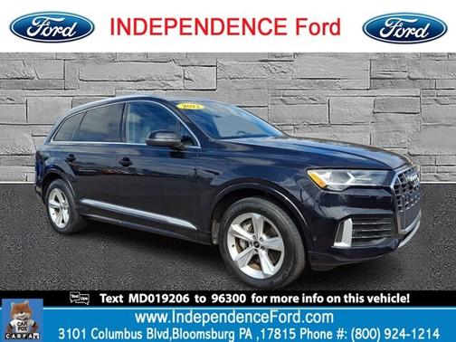 Orca Black Metallic 2021 Audi Q7 45 QUATTRO PREMIUM