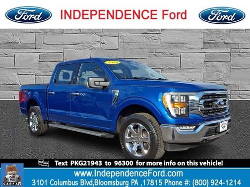 ATLAS BLUE METALLIC 2023 Ford F-150 XLT