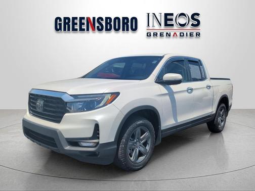 Platinum White Pearl 2023 Honda Ridgeline RTL-E