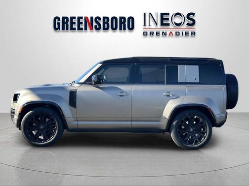 Petra Copper Premium Metallic 2025 Land Rover Defender P635 OCTA