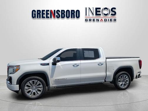 White Frost Tricoat 2020 GMC Sierra 1500 Denali