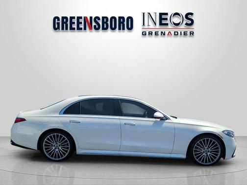 MANUFAKTUR Diamond White 2022 Mercedes-Benz S-Class 4MATIC