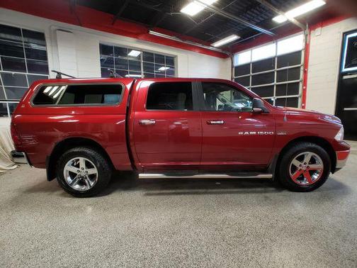 Red 2011 Dodge Ram 1500 SLT