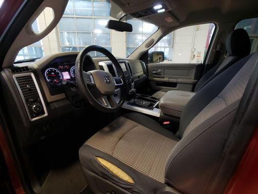 Red 2011 Dodge Ram 1500 SLT