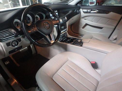 Silver 2013 Mercedes-Benz CLS-Class CLS 550 4MATIC