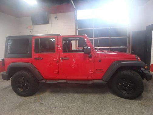 Firecracker Red Clear Coat 2015 Jeep Wrangler Unlimited Sport