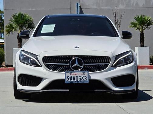 Polar White 2018 Mercedes-Benz AMG C 43 Base 4MATIC