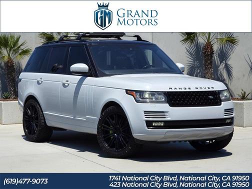 Fuji White 2014 Land Rover Range Rover 5.0L Supercharged