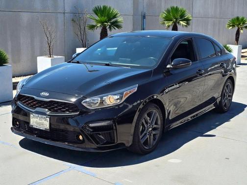 Aurora Black 2021 Kia Forte GT-Line