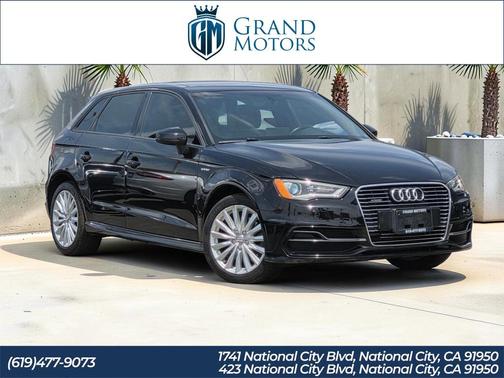 Brilliant Black 2016 Audi A3 e-tron 1.4T Premium