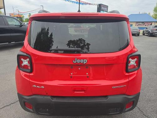 Red 2019 Jeep Renegade Sport