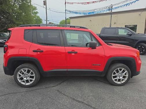 Red 2019 Jeep Renegade Sport