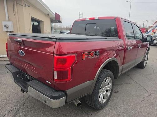 Red 2019 Ford F-150 Lariat