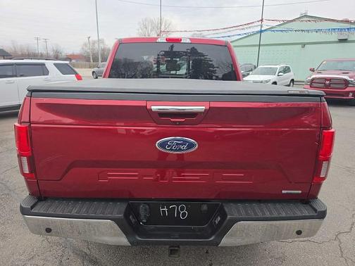Red 2019 Ford F-150 Lariat