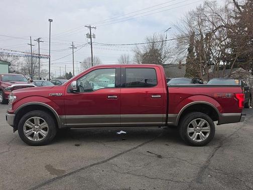 Red 2019 Ford F-150 Lariat