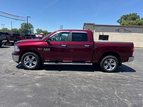 Red 2018 RAM 1500 SLT