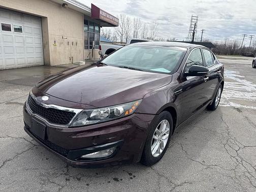 Burgundy 2013 Kia Optima LX
