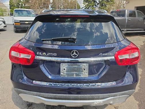 Blue 2018 Mercedes-Benz GLA 250 Base 4MATIC