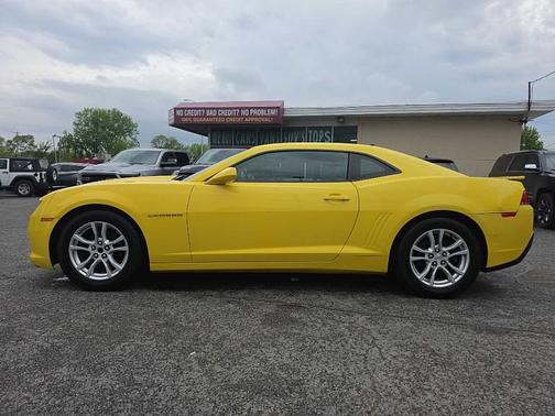 Yellow 2015 Chevrolet Camaro 1LT