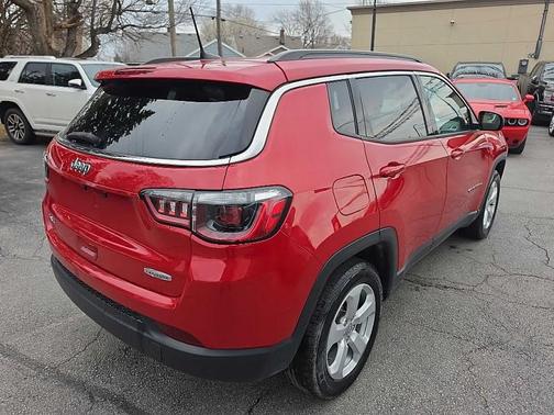 Red 2021 Jeep Compass Latitude