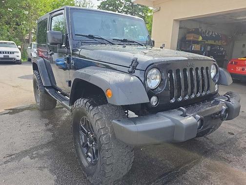 Black 2018 Jeep Wrangler JK Sport