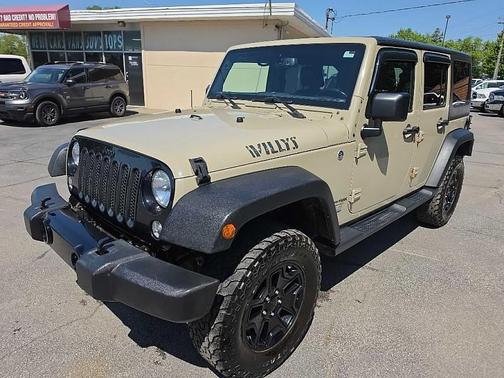 Tan 2018 Jeep Wrangler JK Unlimited Sport