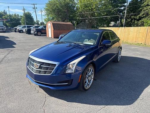 Blue 2015 Cadillac ATS 2.0L Turbo Luxury