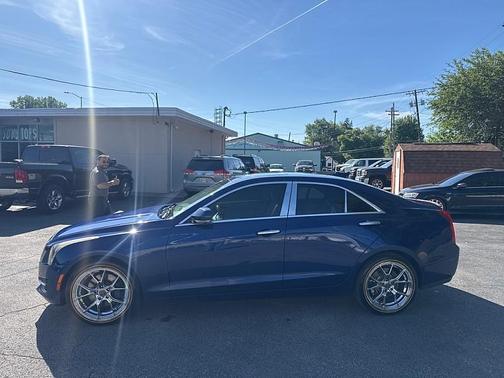 Blue 2015 Cadillac ATS 2.0L Turbo Luxury