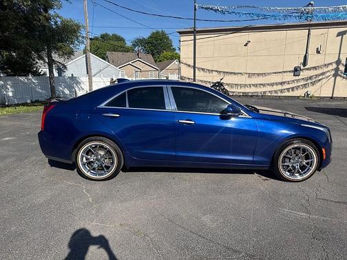 Blue 2015 Cadillac ATS 2.0L Turbo Luxury