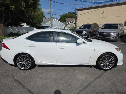 White 2014 Lexus IS 350 Base