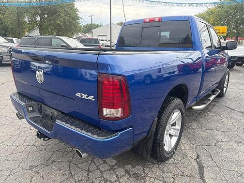 Blue 2015 RAM 1500 Sport