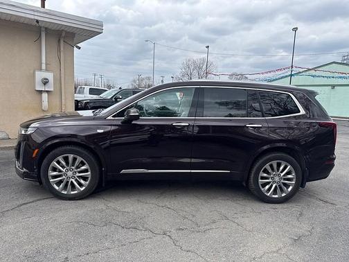 Maroon 2021 Cadillac XT6 Premium Luxury AWD