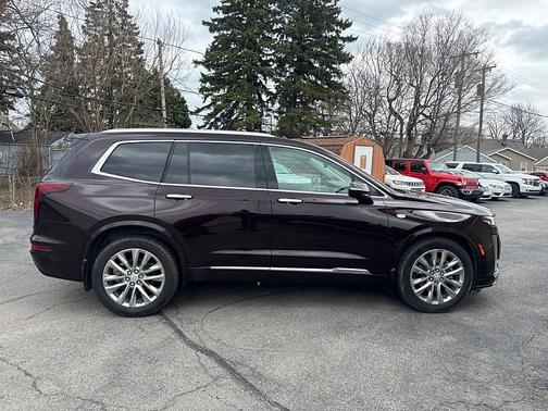Maroon 2021 Cadillac XT6 Premium Luxury AWD