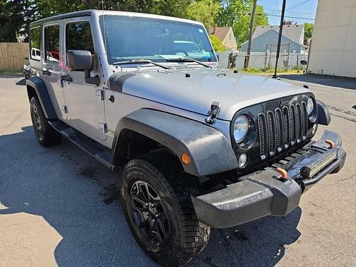 Silver 2016 Jeep Wrangler Unlimited Sport
