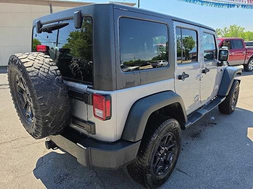 Silver 2016 Jeep Wrangler Unlimited Sport