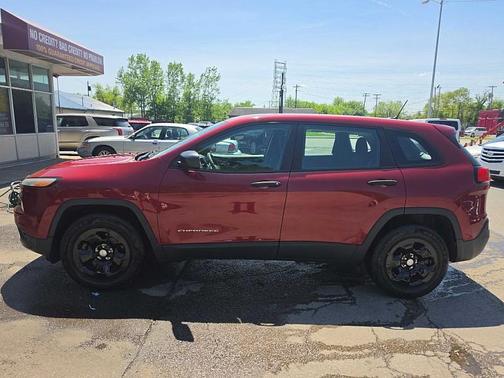 Red 2016 Jeep Cherokee Sport