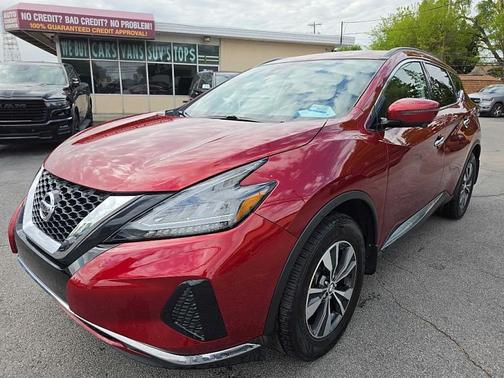 Red 2021 Nissan Murano SV