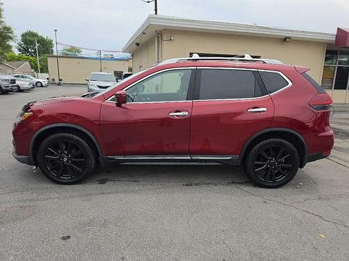 Red 2020 Nissan Rogue S
